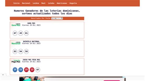 loteria nacional dominicana noche|Resultados Lotería Nacional, Leidsa, Loto Real, Loteka y New York